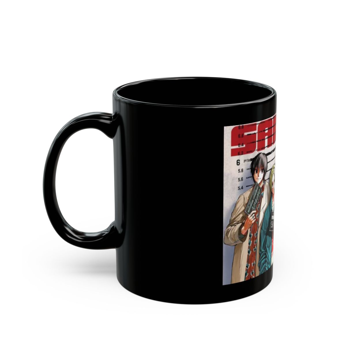 Sakamoto Days Mug Shot Black Mug - alternate angle 2, merchandise