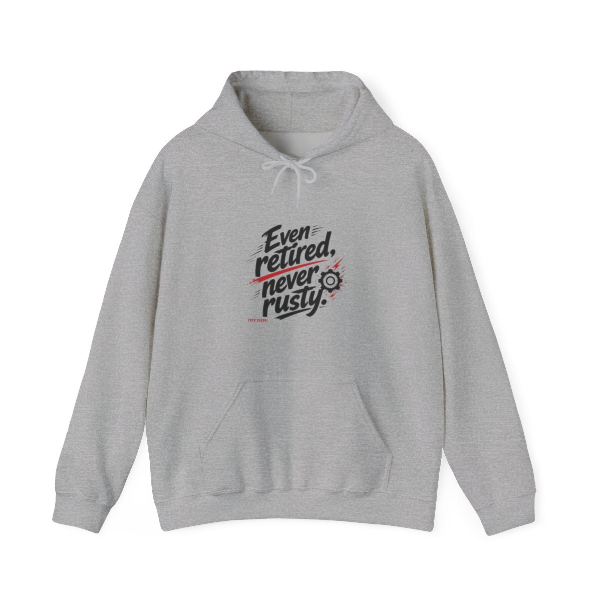 Sakamoto Days "Even retired, never rusty." Hoodie - alternate angle 2, merchandise