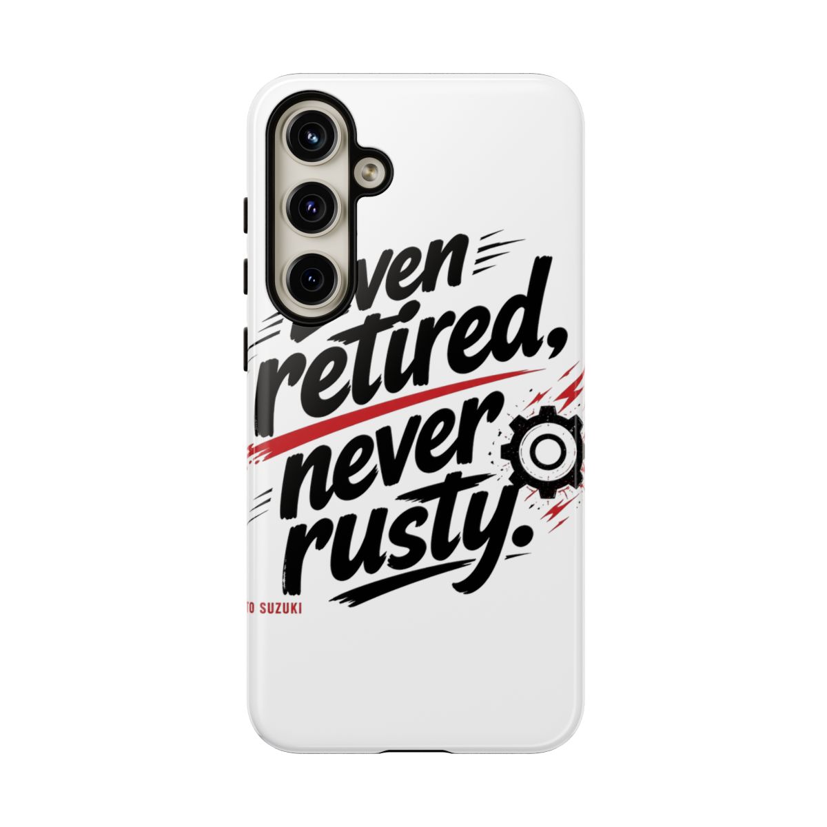 Sakamoto Days "Even retired, never rusty." Phone Case - alternate angle 3, merchandise