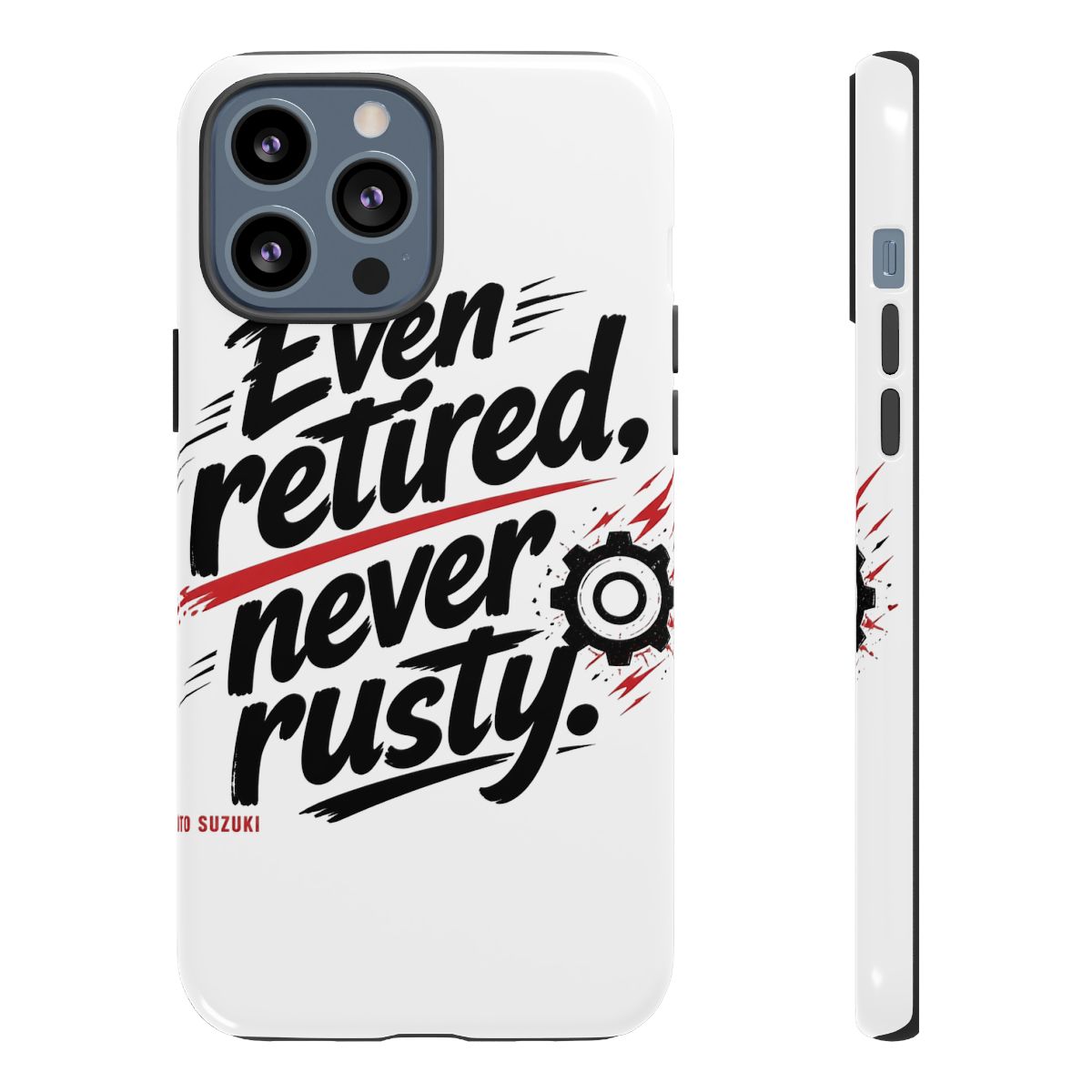 Sakamoto Days "Even retired, never rusty." Phone Case - alternate angle 4, merchandise