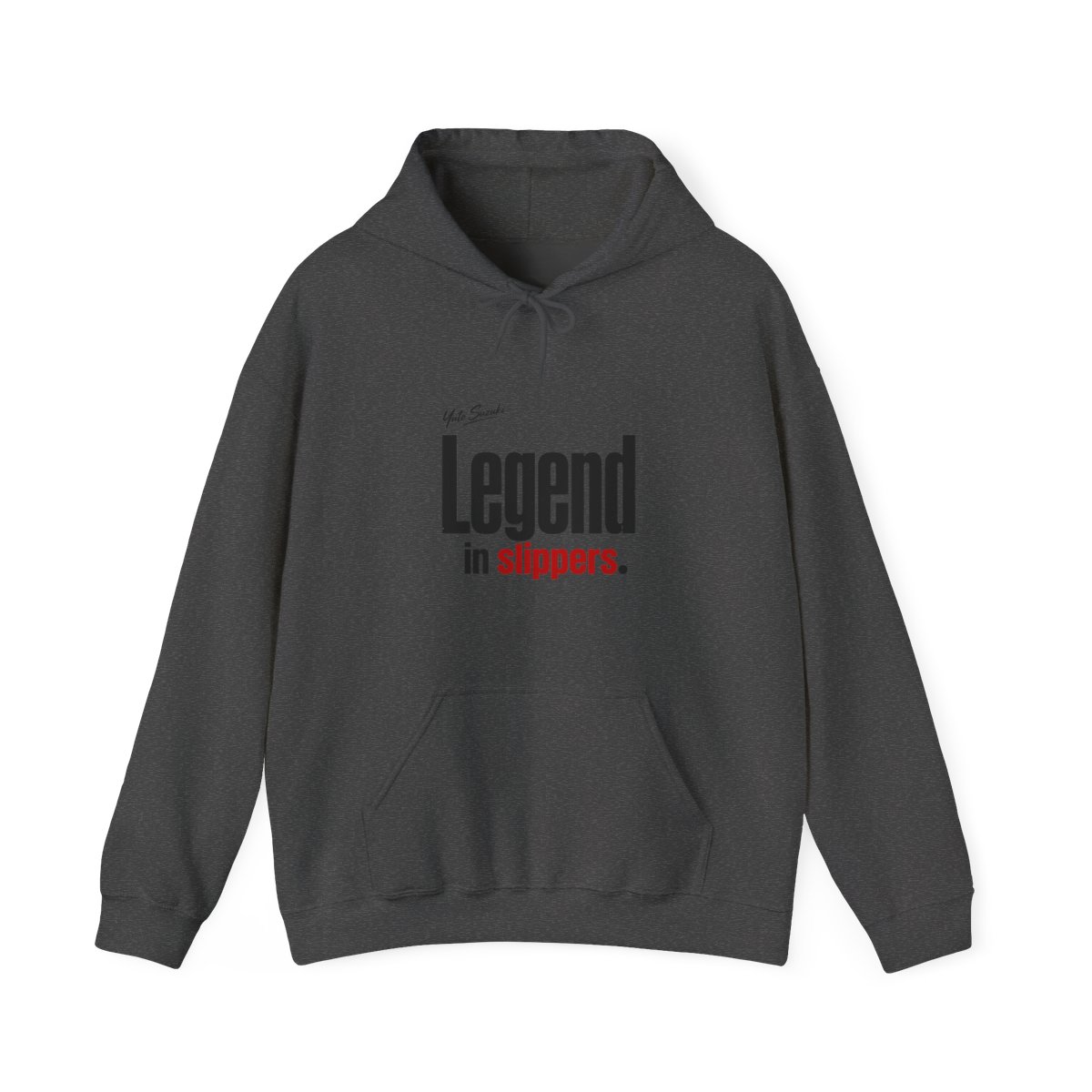 Sakamoto Days "Legend in slippers." Hoodie - alternate angle 2, merchandise