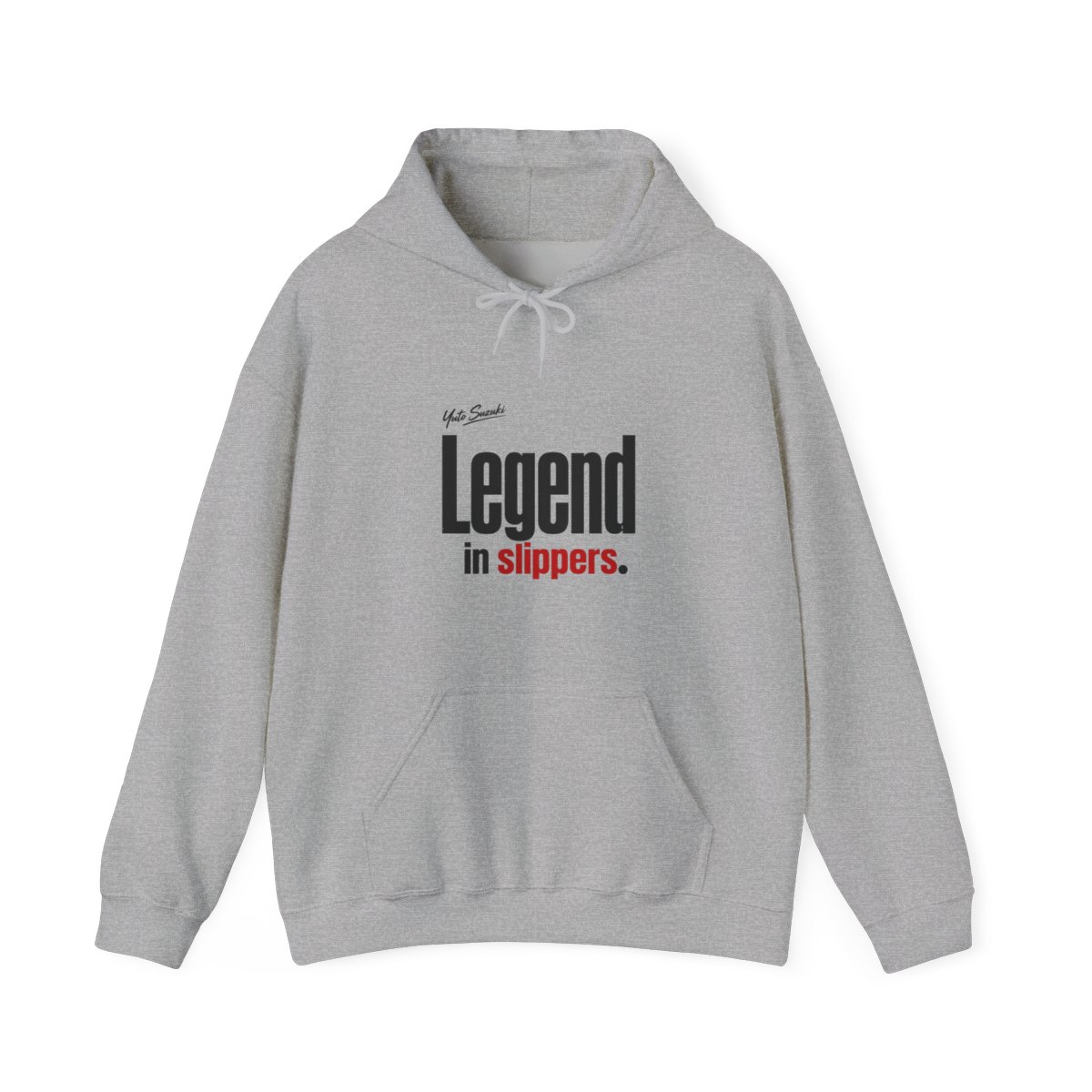Sakamoto Days "Legend in slippers." Hoodie - alternate angle 3, merchandise