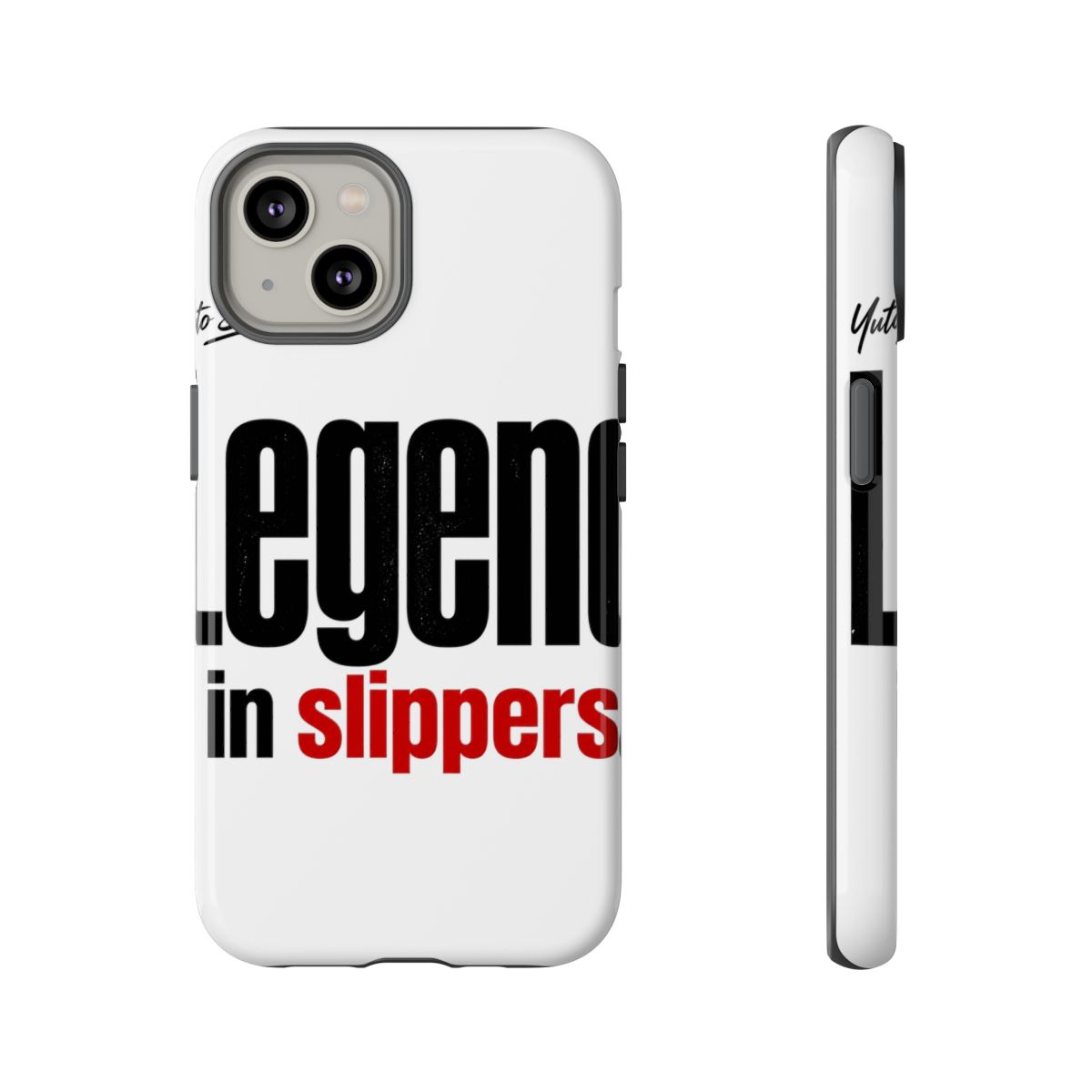 Sakamoto Days "Legend in slippers." Phone Case - alternate angle 3, merchandise