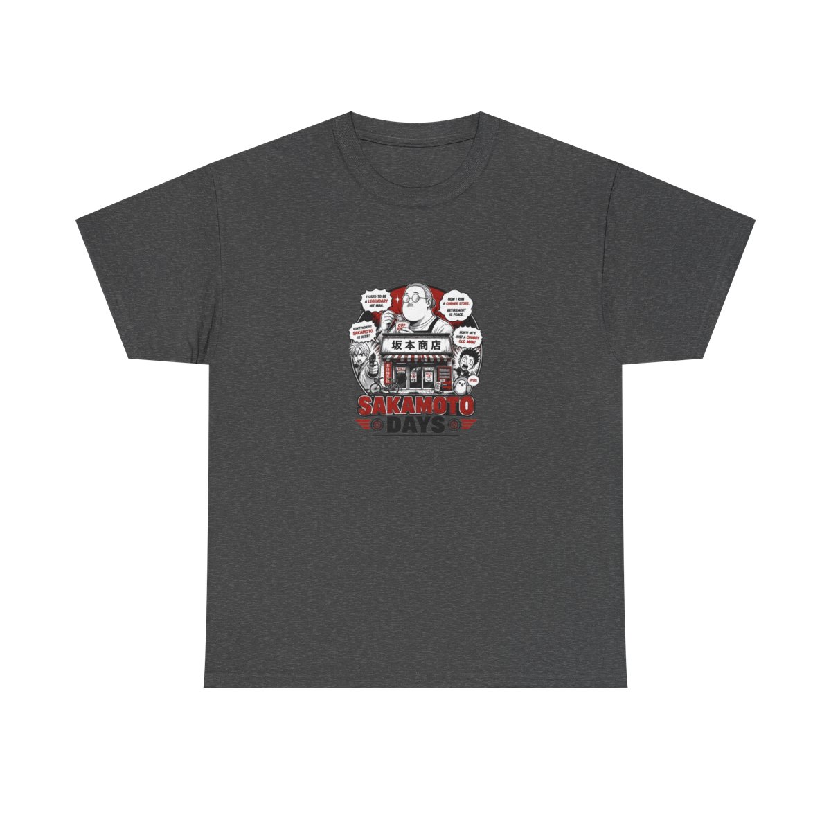 Sakamoto Days "Sakamoto Days" Unisex Tee - alternate angle 2, merchandise