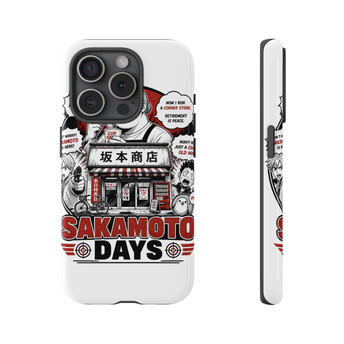 Sakamoto Days "Sakamoto Days" Phone Case - alternate angle 4, merchandise