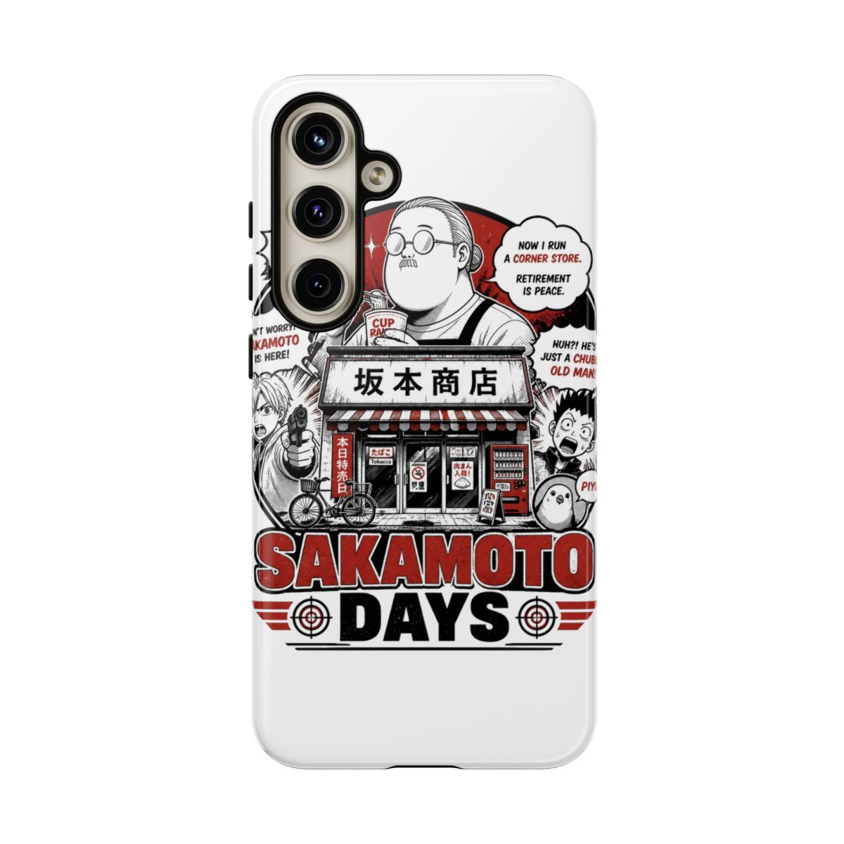 Sakamoto Days "Sakamoto Days" Phone Case - alternate angle 5, merchandise