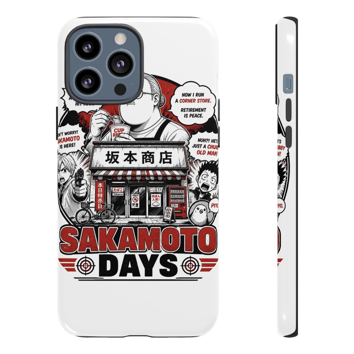 Sakamoto Days "Sakamoto Days" Phone Case - alternate angle 4, merchandise