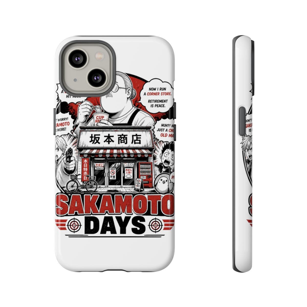 Sakamoto Days "Sakamoto Days" Phone Case - alternate angle 5, merchandise
