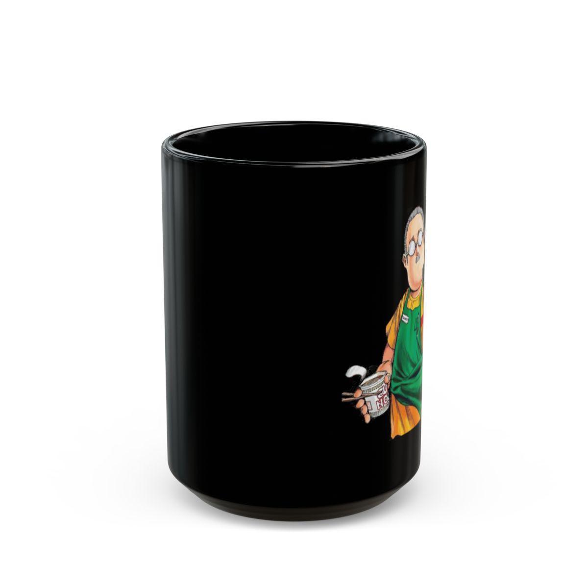 Sakamoto Days "Sakamoto Days" Black Mug - alternate angle 4, merchandise