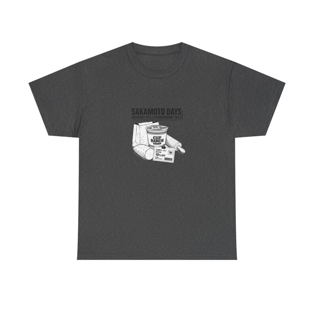 Sakamoto Days "Sakamoto Days: Ordinary Life, Extraordinary Skills" Unisex Tee
