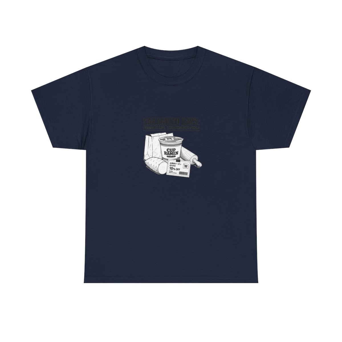 Sakamoto Days "Sakamoto Days: Ordinary Life, Extraordinary Skills" Unisex Tee - alternate angle 2, merchandise