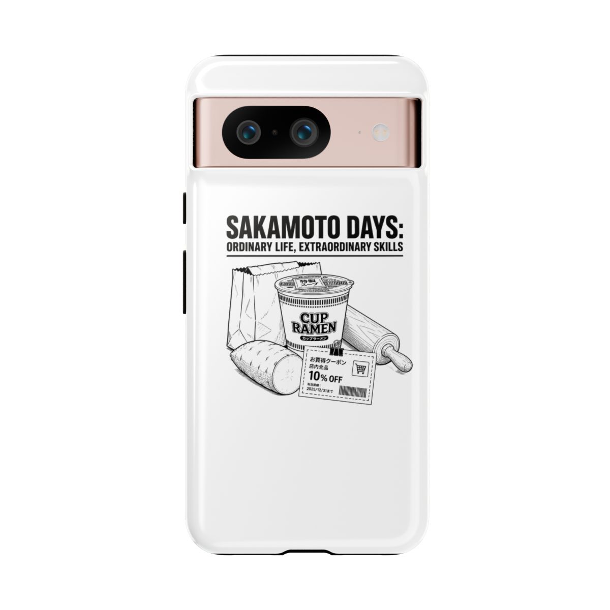 Sakamoto Days "Sakamoto Days: Ordinary Life, Extraordinary Skills" Phone Case - alternate angle 5, merchandise