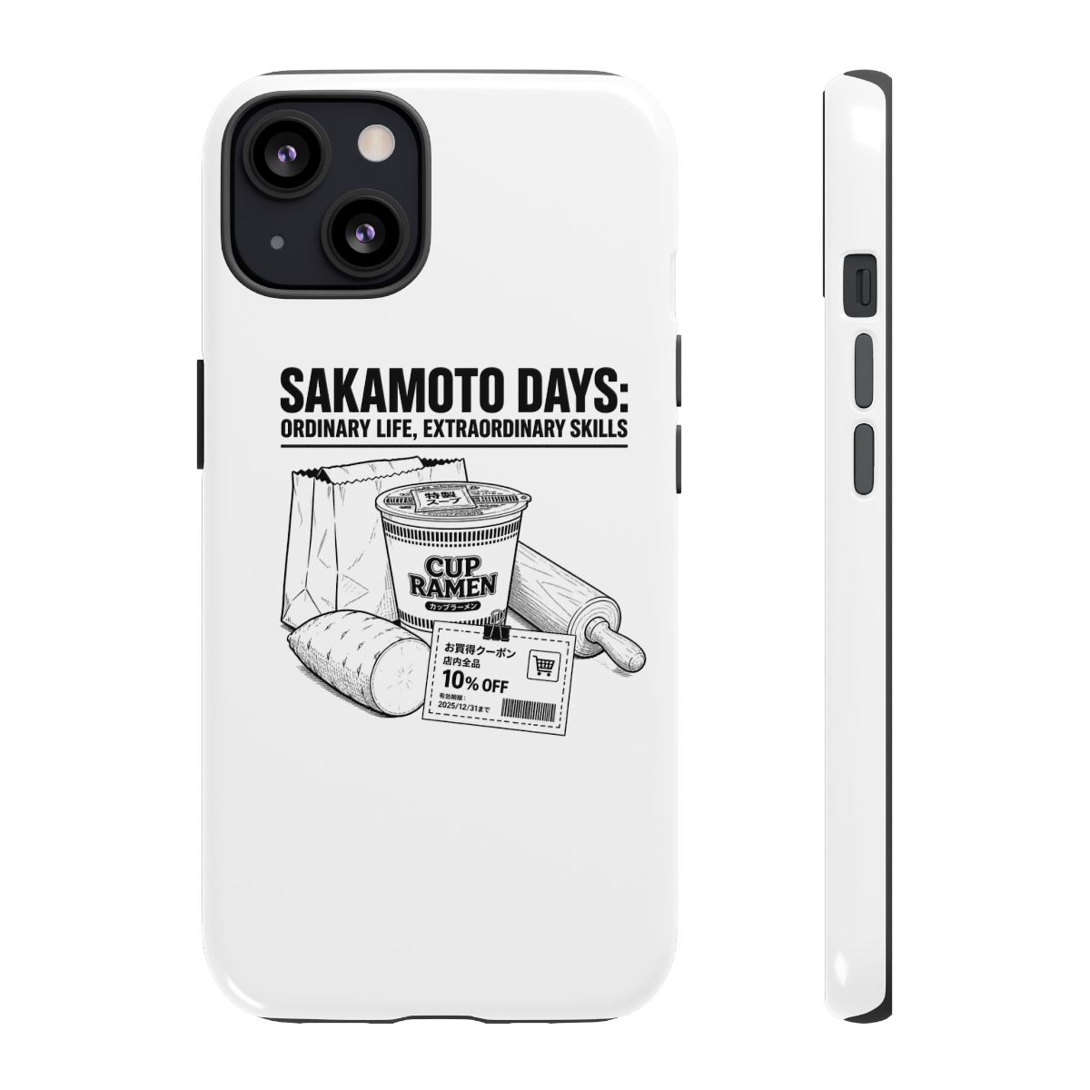 Sakamoto Days "Sakamoto Days: Ordinary Life, Extraordinary Skills" Phone Case