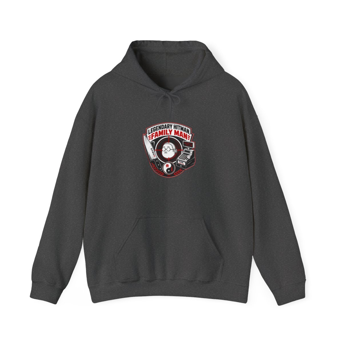 Sakamoto Days "Legendary Hitman, Family Man" Hoodie - alternate angle 3, merchandise