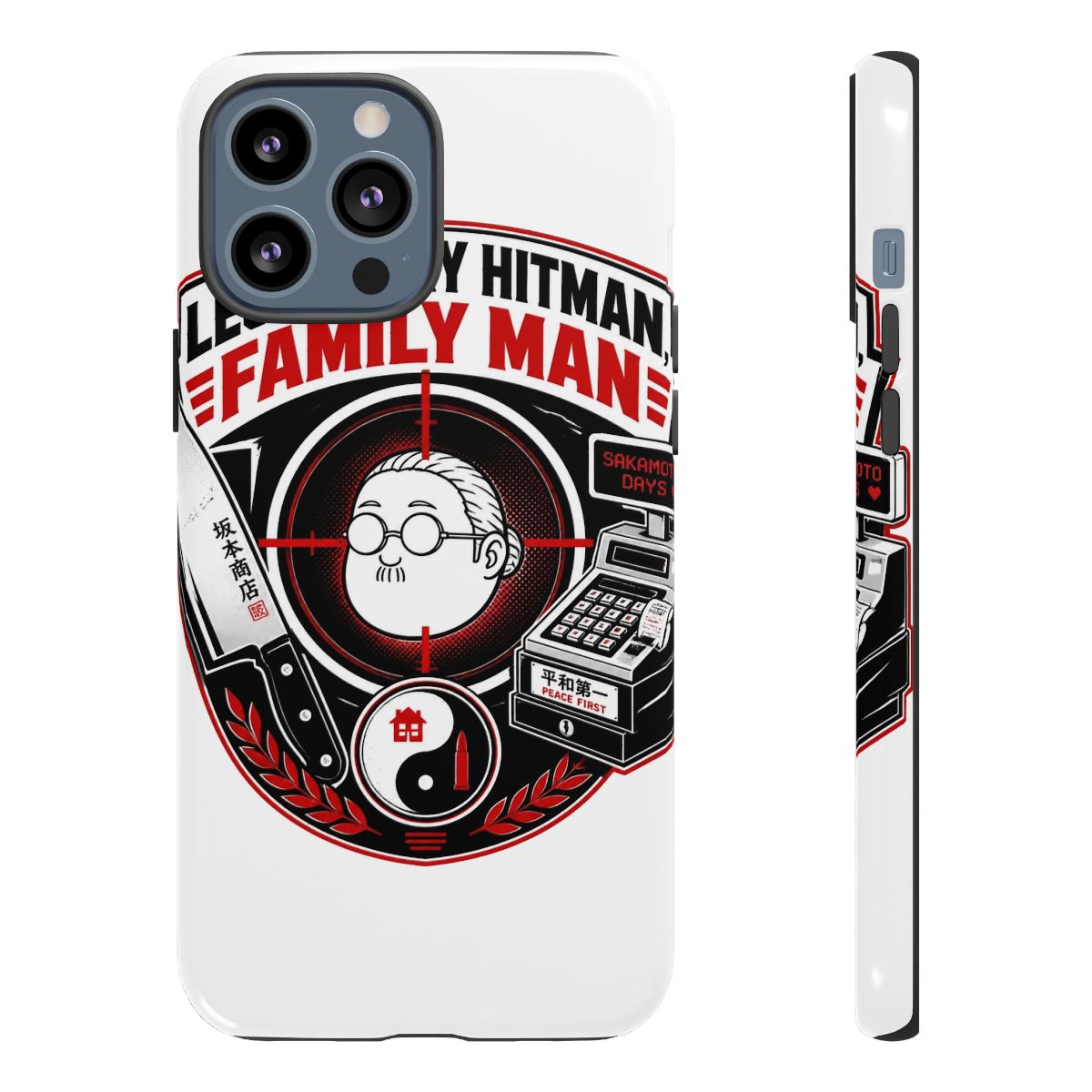 Sakamoto Days "Legendary Hitman, Family Man" Phone Case - alternate angle 4, merchandise