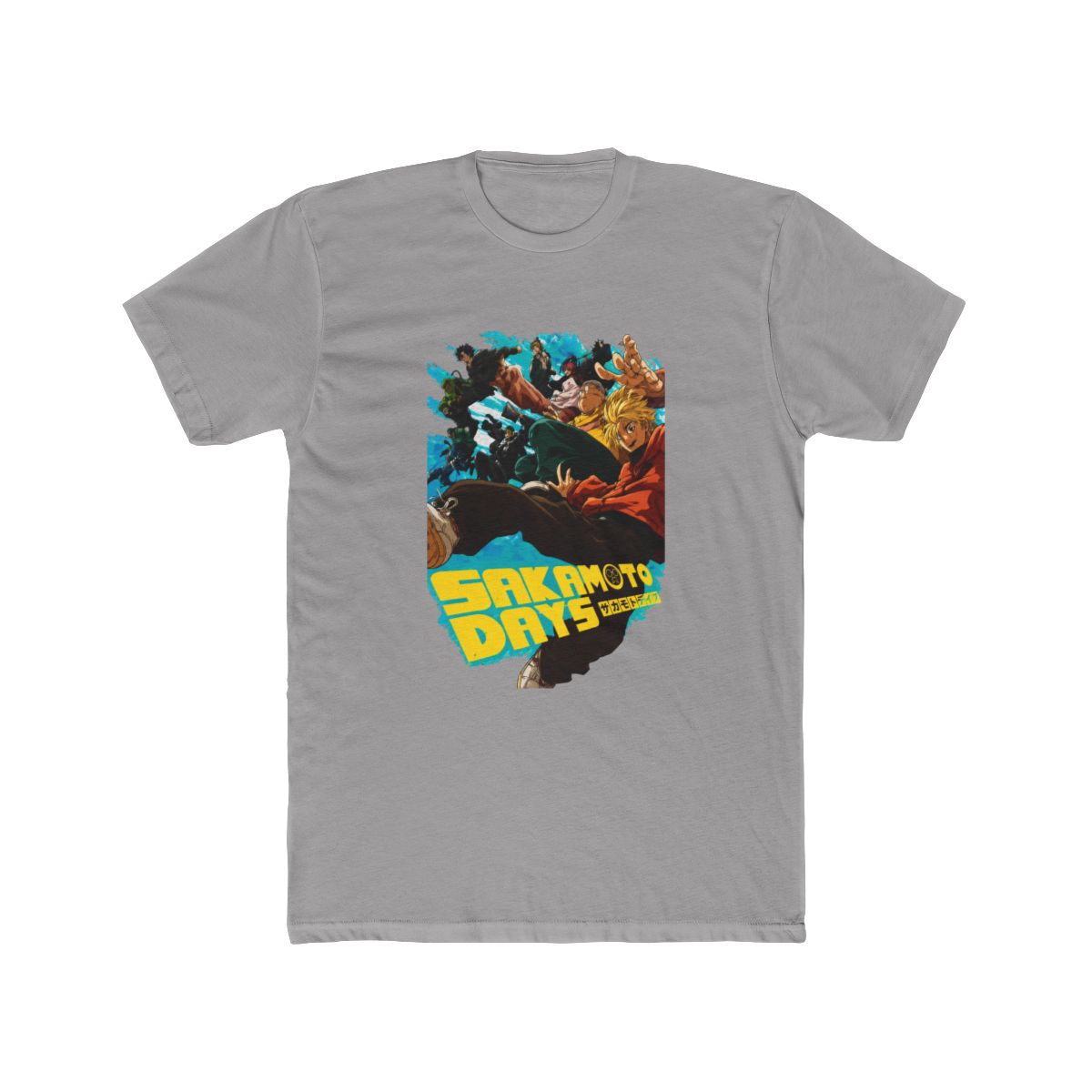 Sakamoto Days Group Poster T Shirt - alternate angle 2, merchandise