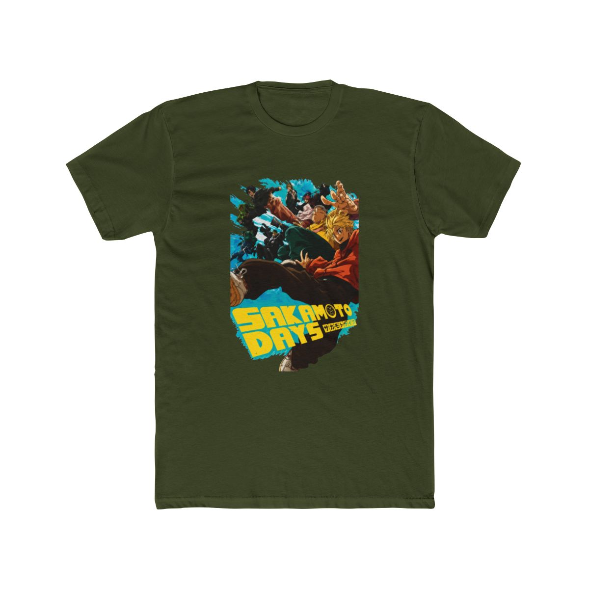 Sakamoto Days Group Poster T Shirt - alternate angle 5, merchandise