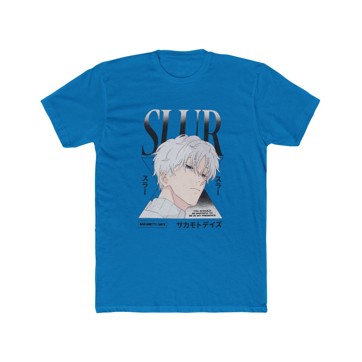 Sakamoto Days Slur X T Shirt - alternate angle 2, merchandise
