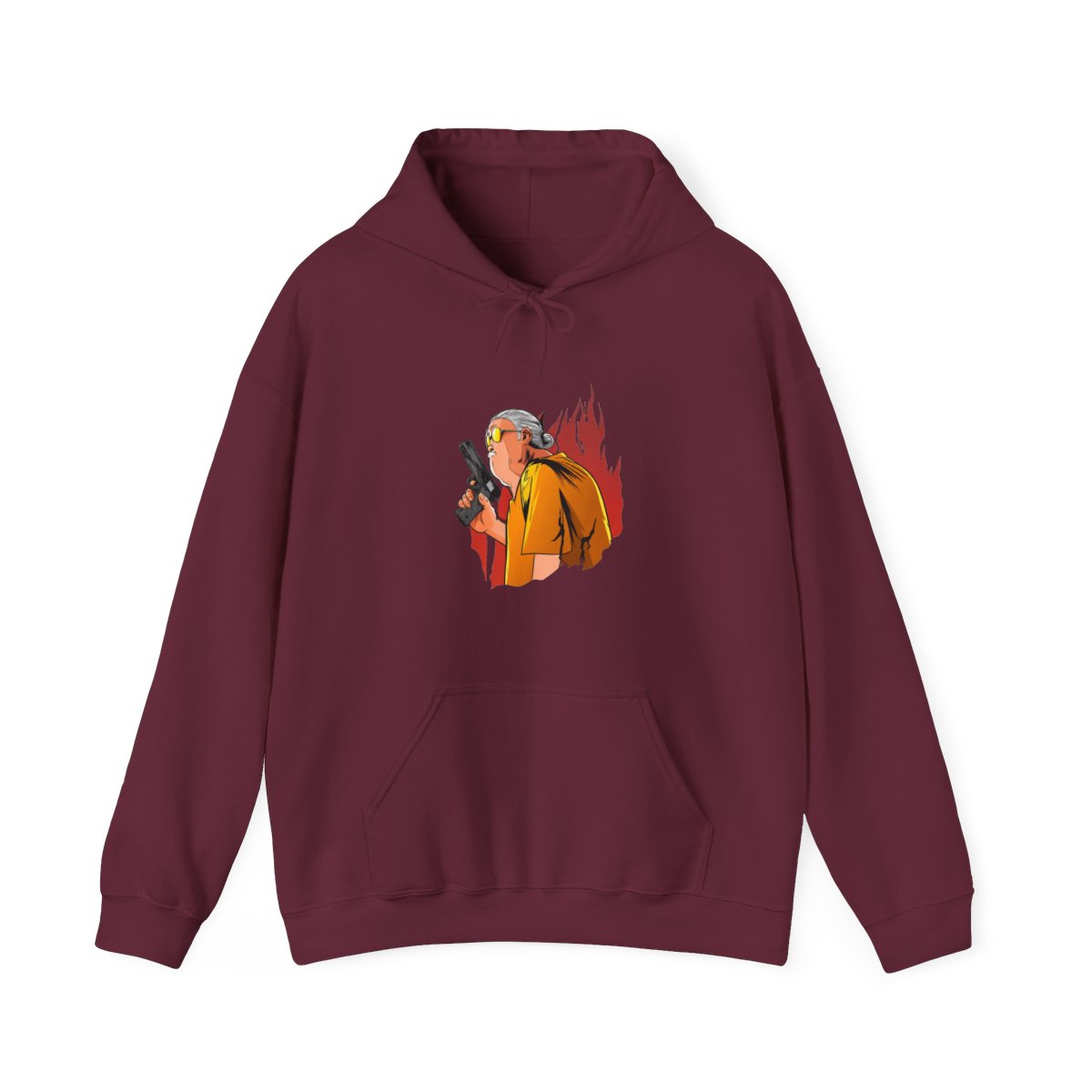 sakamoto days Hoodie - alternate angle 4, merchandise