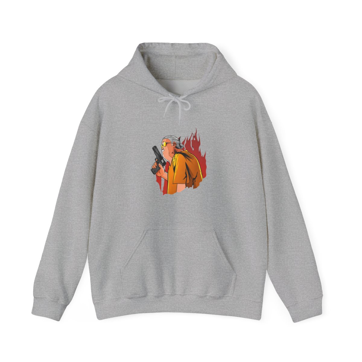 sakamoto days Hoodie - alternate angle 2, merchandise