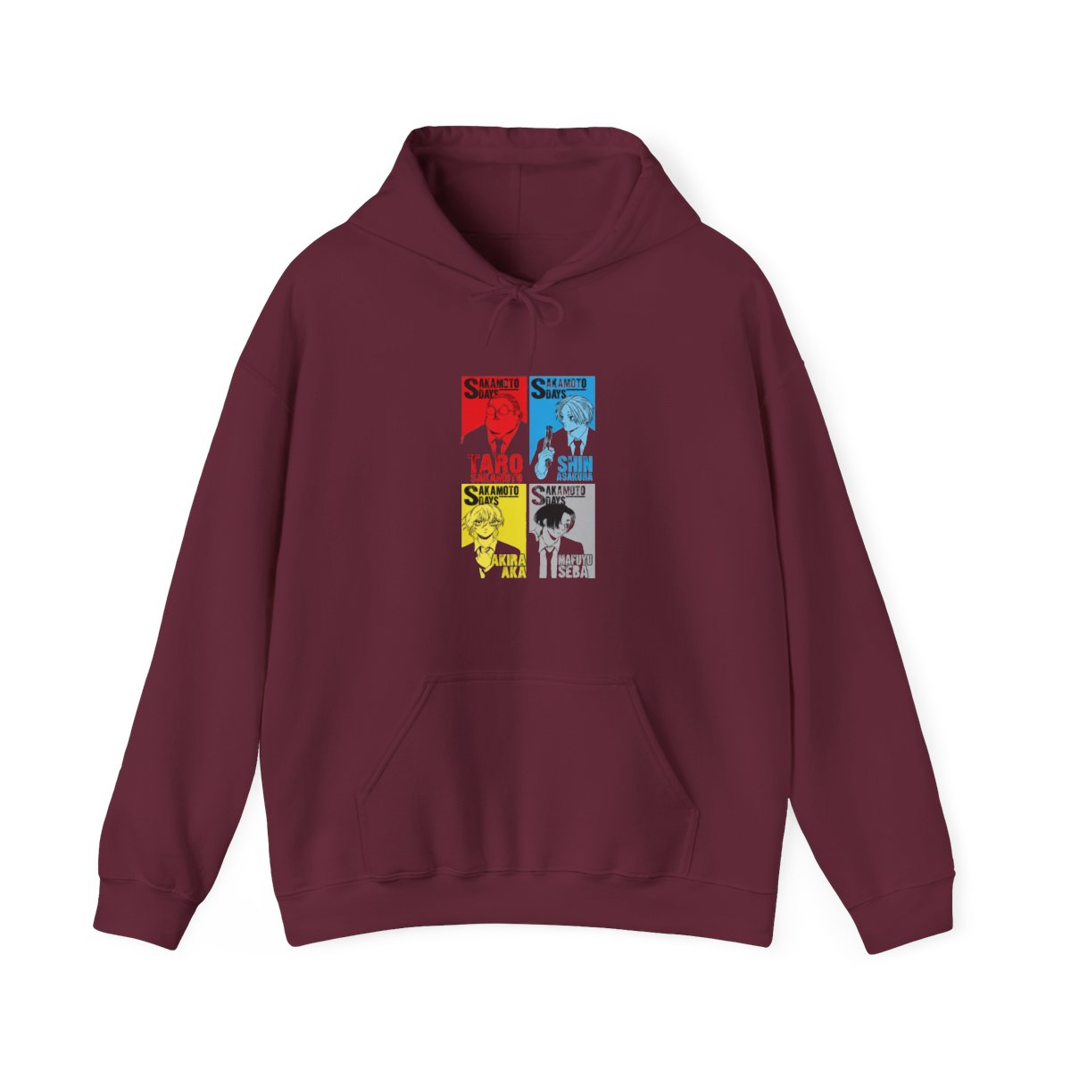 SAKAMOTO DAYS: ALL CHARACTERS Hoodie - alternate angle 5, merchandise