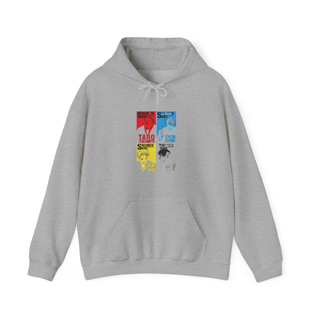 SAKAMOTO DAYS: ALL CHARACTERS Hoodie - alternate angle 3, merchandise