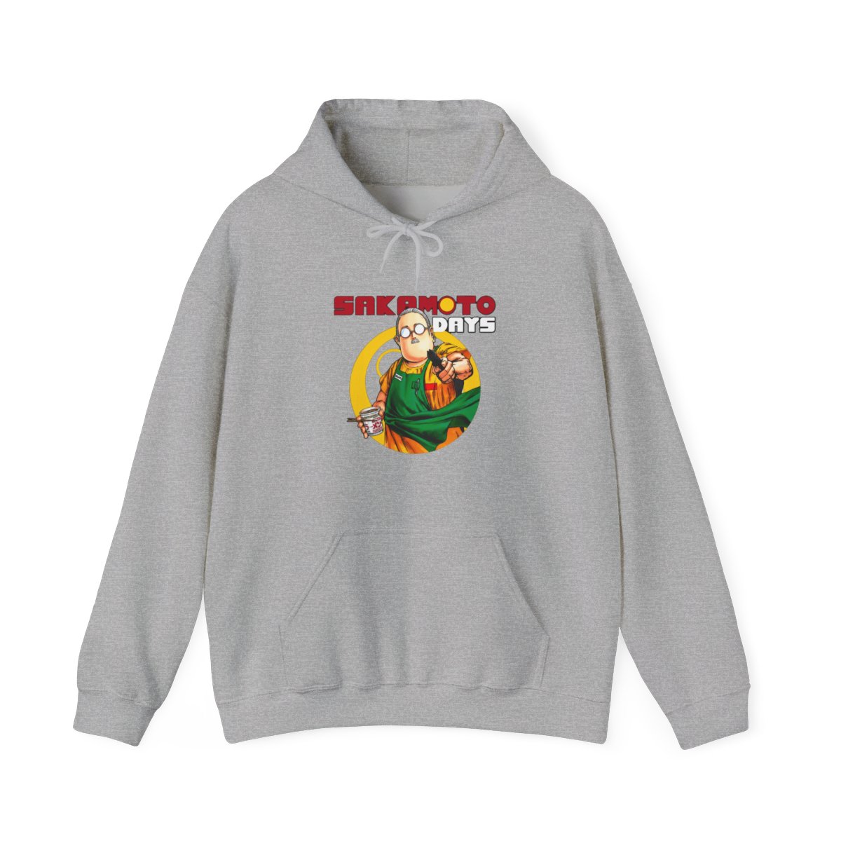 Sakamoto Days - Eat Ramen Hoodie - alternate angle 2, merchandise