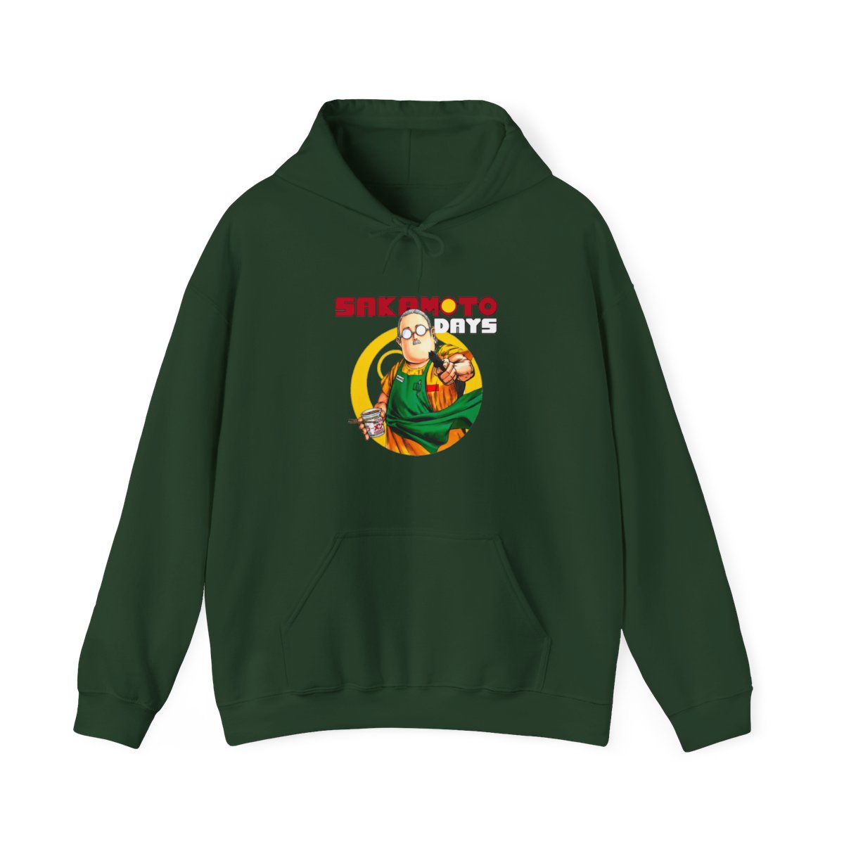 Sakamoto Days - Eat Ramen Hoodie - alternate angle 5, merchandise