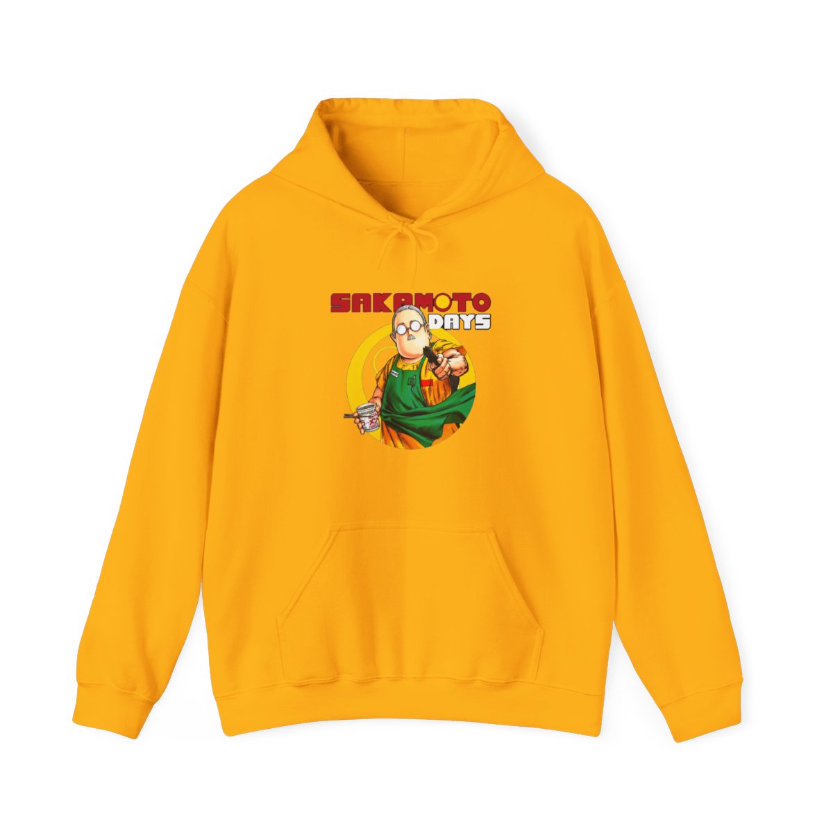 Sakamoto Days - Eat Ramen Hoodie - alternate angle 3, merchandise