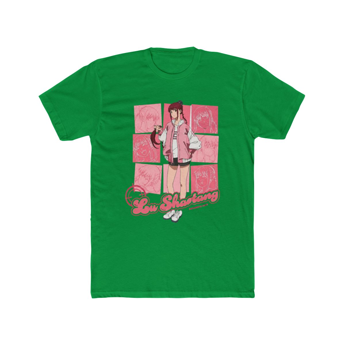 Sakamoto Days Lu Shaotang Boyfriend Fit Girls T Shirt - alternate angle 3, merchandise