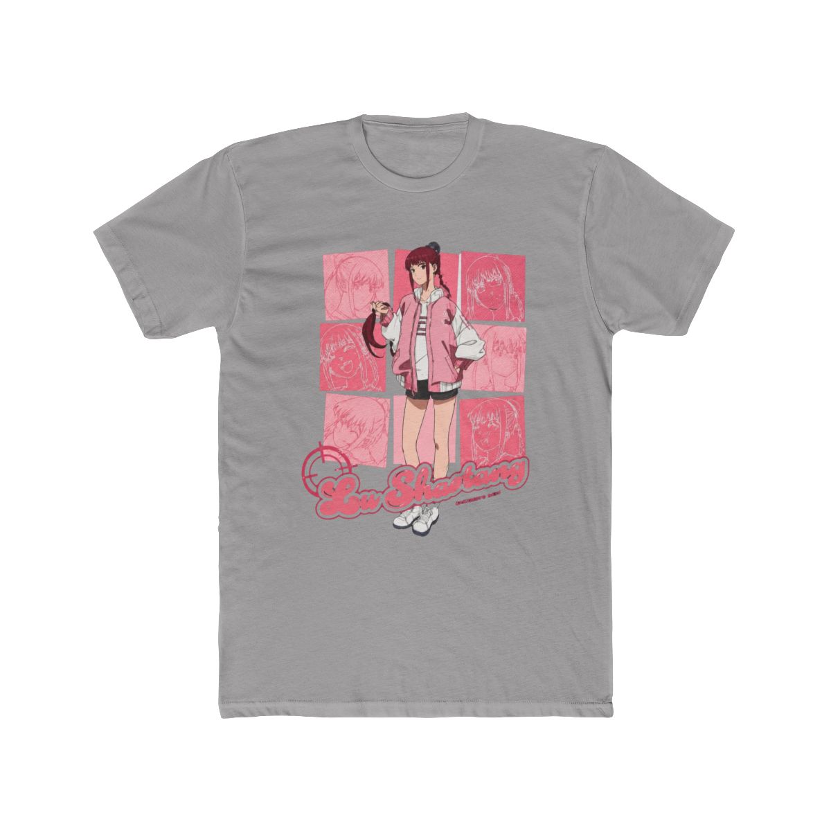 Sakamoto Days Lu Shaotang Boyfriend Fit Girls T Shirt - alternate angle 2, merchandise