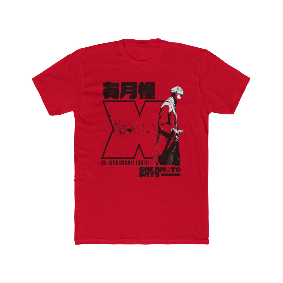 Sakamoto Days X Portrait T Shirt - alternate angle 3, merchandise